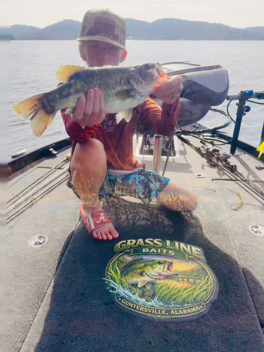 Grass Bomb urchin style baits Junebug
