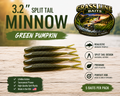 3.2" Split Tail Minnow 5 pkg