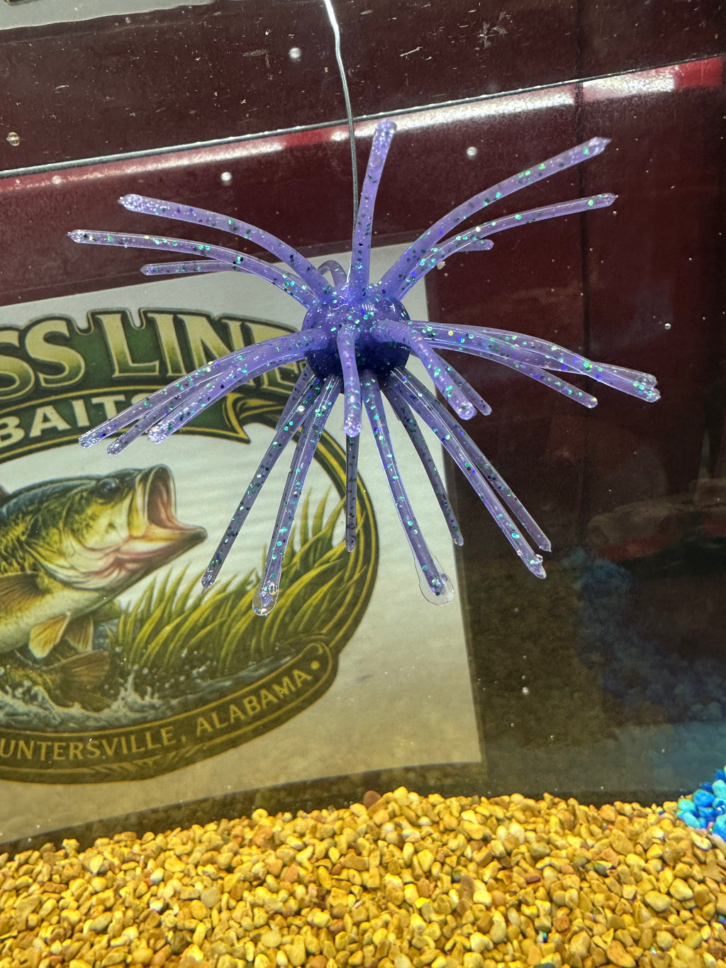 Grass Bomb urchin style baits Junebug