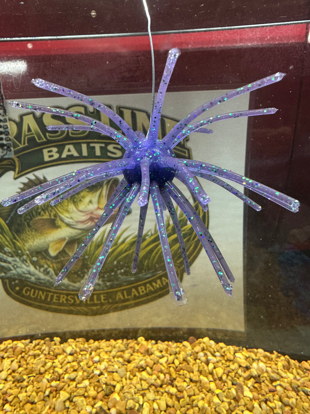 Grass Bomb urchin style baits Junebug